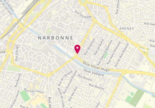 Plan de PINEAU Emmanuelle, 6 Boulevard Gambetta, 11100 Narbonne