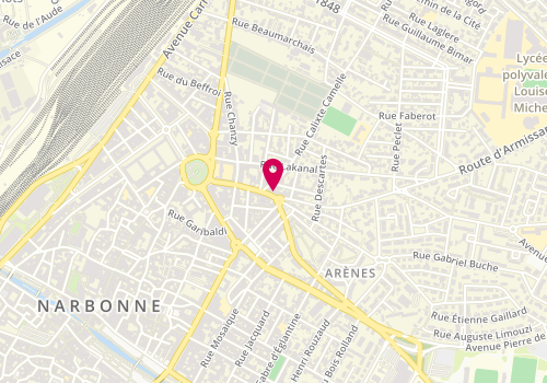 Plan de PISANU Vincent, 13 Avenue Elie Sermet, 11100 Narbonne