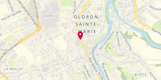 Plan de SALIOU Miren, 26 Rue Carrerot, 64400 Oloron-Sainte-Marie
