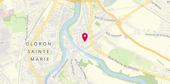 Plan de CANDELOT Laure, 7 Place de la Résistance, 64400 Oloron-Sainte-Marie
