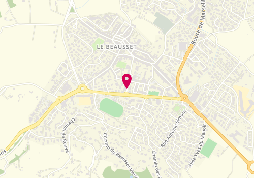 Plan de BERTHET Christel, 1 Boulevard de la Liberation, 83330 Le Beausset