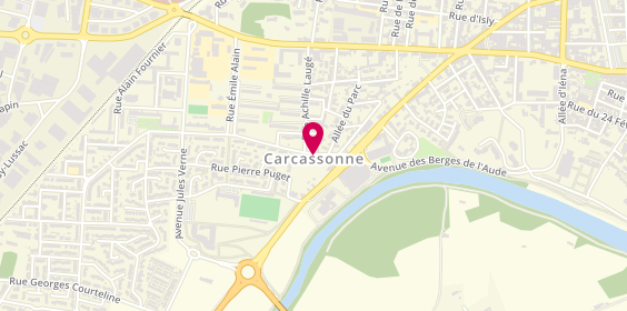 Plan de FRATTALE Yasmina, 13 Rue des Pyrenees, 11000 Carcassonne