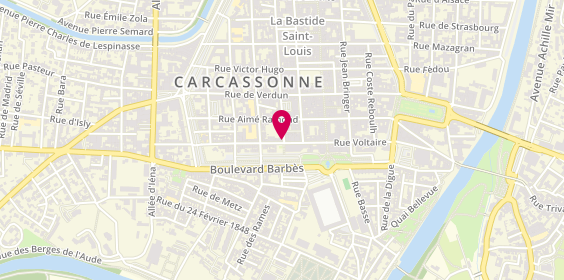 Plan de LAFFONT Marie, 1 Rue Albert Tomey, 11000 Carcassonne