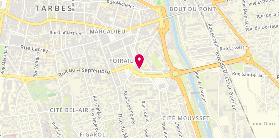 Plan de LAFONTAN Vincent, 3 Rue du Petit Foirail, 65000 Tarbes