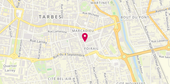 Plan de MASQUERE Alexandra, 2 Rue du Foirail, 65000 Tarbes