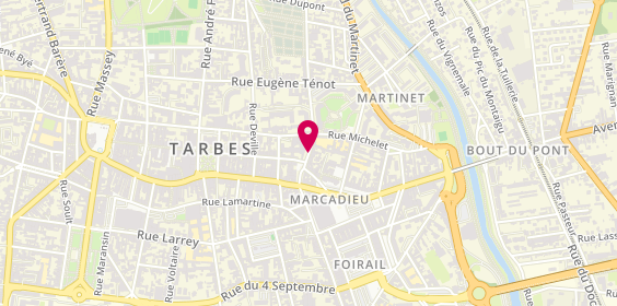 Plan de MONBERTRAND Isabelle, 4 Rue du Portail d'Avant, 65000 Tarbes