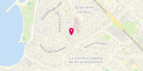 Plan de DECLOEDT Noélie, 125 Boulevard du Sablier, 13008 Marseille