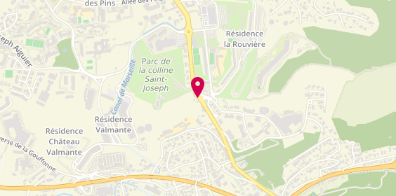 Plan de FLAUTO Mireille, 83 Boulevard du Redon, 13009 Marseille