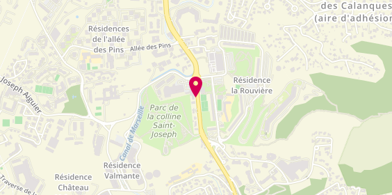 Plan de AUTRET Nadège, 172 Boulevard du Redon, 13009 Marseille