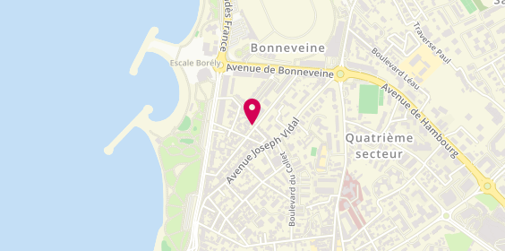 Plan de MAGNAN Alexandre, 40 Boulevard des Vagues Bâtiment C, 13008 Marseille