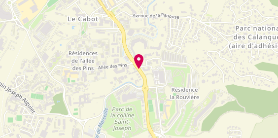 Plan de DELPY Chantal, 81 A Boulevard du Redon, 13009 Marseille