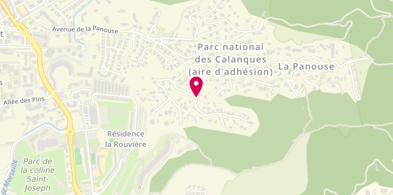 Plan de CORLAY Laetitia, 65 Avenue de la Grand Gorge, 13009 Marseille