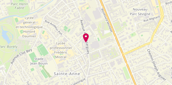 Plan de GARNERONE Laetitia, 90 A Avenue de Mazargues, 13008 Marseille