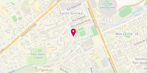 Plan de ARLES Karine, 129 Avenue de Mazargues, 13008 Marseille