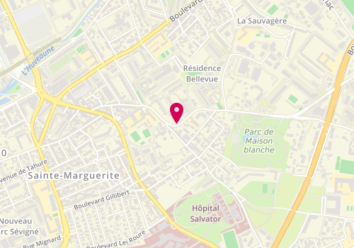 Plan de ROMANI Catherine, 121 Boulevard Paul Claudel, 13009 Marseille