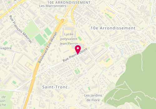 Plan de BERTHON Paméla, 249 Rue Pierre Doize, 13010 Marseille