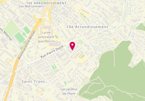 Plan de BOULAY Laurence, 21 A Rue André Audoli, 13010 Marseille
