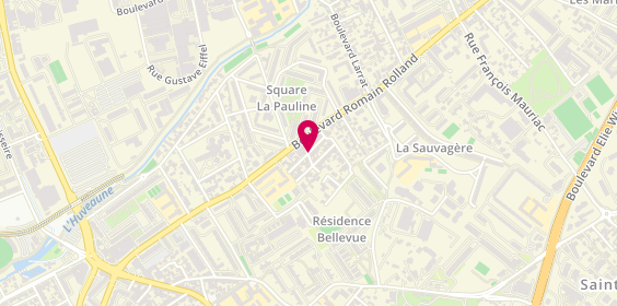 Plan de D'ALVIA Carine, 1 Allée Centrale, 13009 Marseille