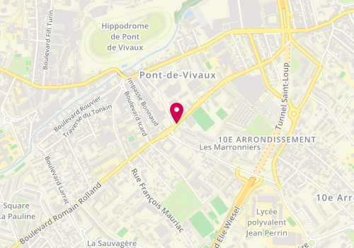 Plan de ROLO Maxime, 253 Boulevard Romain Rolland, 13010 Marseille
