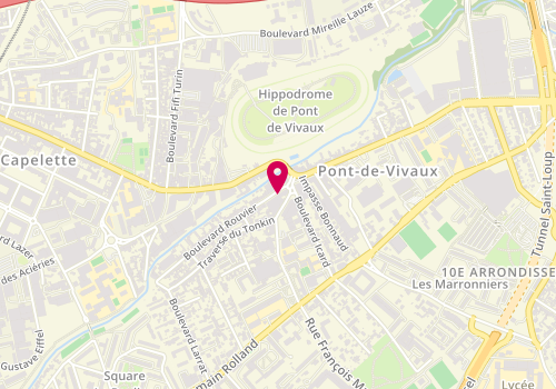Plan de CHARMASSON Vincent, 5 Boulevard Rouvier, 13010 Marseille