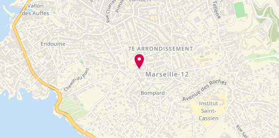 Plan de BOCOGNANO Marie-Cécile, 13 Boulevard Bompard, 13007 Marseille