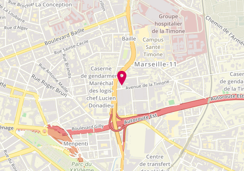 Plan de VITO Karine, 2 Rue Gordes, 13010 Marseille