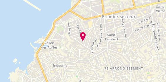 Plan de FAROUZ Emeline, 11 Rue Samatan, 13007 Marseille