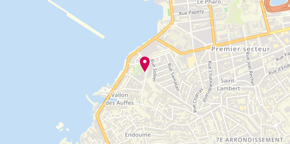Plan de FREUND Sophie, 16 Boulevard Augustin Cieussa, 13007 Marseille