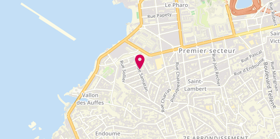 Plan de REICHARD Nicolas, 52 Rue Samatan, 13007 Marseille