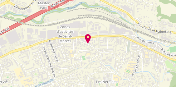 Plan de RESASCO Adeline, 7 Rue de la Graniere, 13011 Marseille