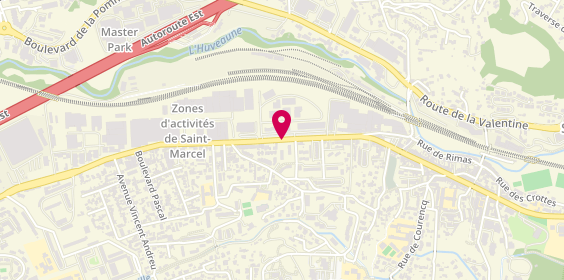 Plan de BOUREILLE Stéphanie, 36 Boulevard Saint Marcel, 13011 Marseille