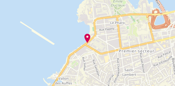 Plan de MADRE Charlène, 75 Corniche Pdt J F Kennedy, 13007 Marseille