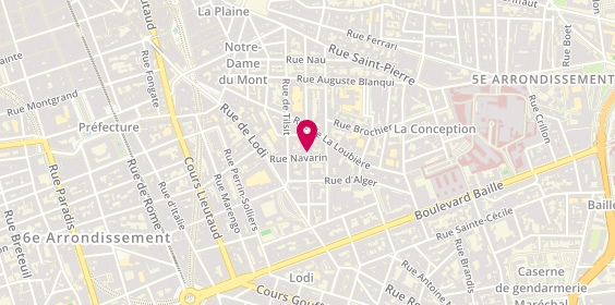 Plan de DAHAN-WEKSELMANN Jérôme, 55 Rue des Bons Enfants, 13006 Marseille