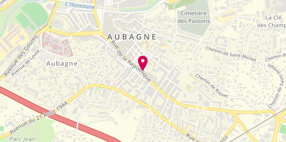Plan de GYSELINGS Agnès, 89 Rue de la République, 13400 Aubagne
