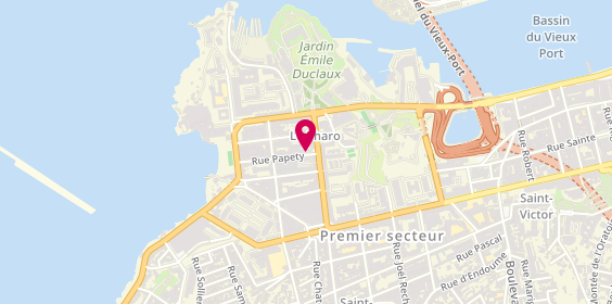 Plan de IDDIR Emeline, 4 Rue Papety, 13007 Marseille