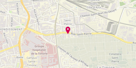 Plan de CHAMAYOU Eric, 356 Rue Saint Pierre, 13005 Marseille