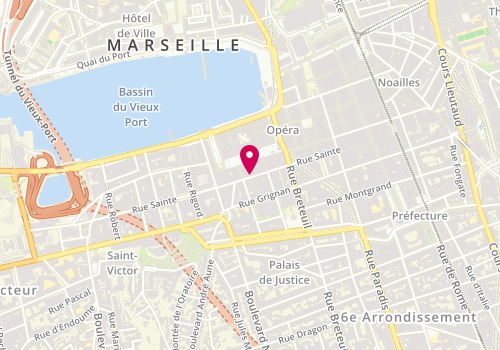 Plan de BURGASSI Margaux, 54 Rue Sainte, 13001 Marseille