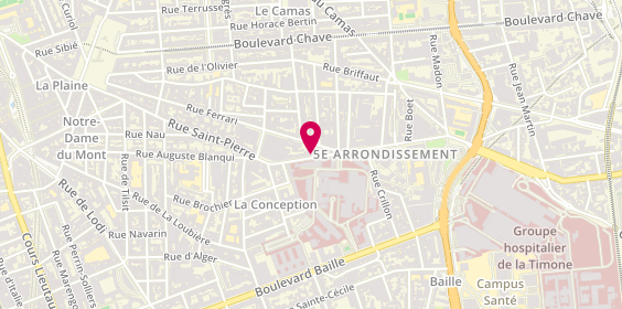 Plan de BERTAUX Olivier, 163 Rue Saint Pierre, 13005 Marseille