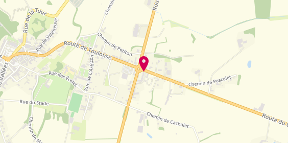 Plan de FERRERE Laurence, 2 Route du Comminges, 65230 Castelnau-Magnoac