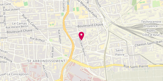 Plan de PAPA Emmanuelle, 33 Rue Jean Martin, 13005 Marseille
