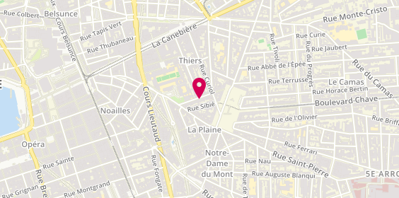 Plan de DEBRUYERE Lucie, 24 Rue de la Bibliotheque, 13001 Marseille