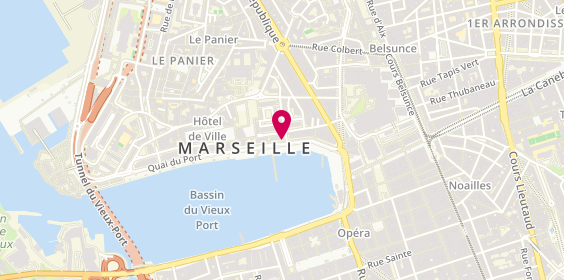 Plan de VERDU Christelle, 42 Quai du Port, 13002 Marseille