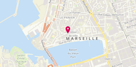 Plan de LASRI Michèle, 23 Rue Caisserie, 13002 Marseille