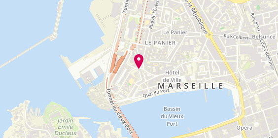 Plan de CIRON Pascale, 1 Rue Saint Thome, 13002 Marseille