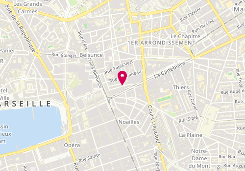 Plan de PARISOTTO Chloé, 27 Rue Vincent Scotto, 13001 Marseille
