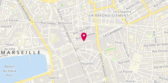 Plan de DEBILI Mahrez, 27 Rue Vincent Scotto, 13001 Marseille