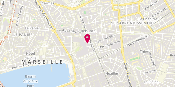 Plan de SMIRAGLIA Corinne, 14 Square Belsunce, 13001 Marseille