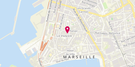Plan de FARAVEL Alain, 37 Rue du Refuge, 13002 Marseille