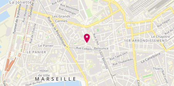 Plan de MORILLAS Béatrice, 6 Rue Sainte Barbe, 13001 Marseille