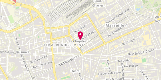 Plan de BOVIS Emmanuelle, 16 Rue du Coq, 13001 Marseille